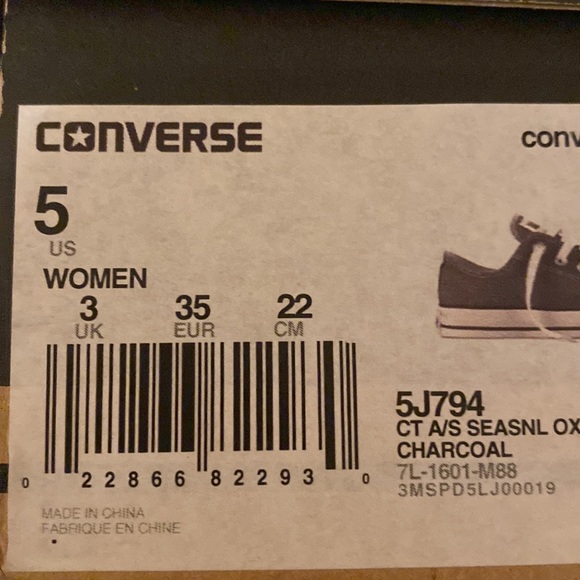 Converse Chuck Taylor All Star Classic Low Top 5J794 - Picture 7 of 7